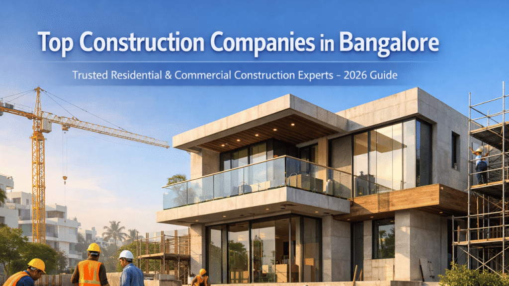 Construction Companies in Bangalore